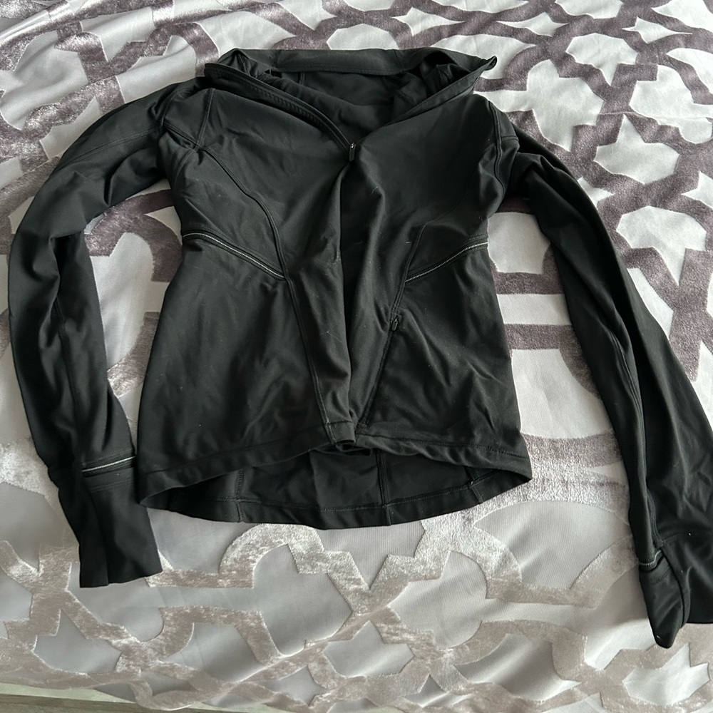 Black Zip-Up Jacket
